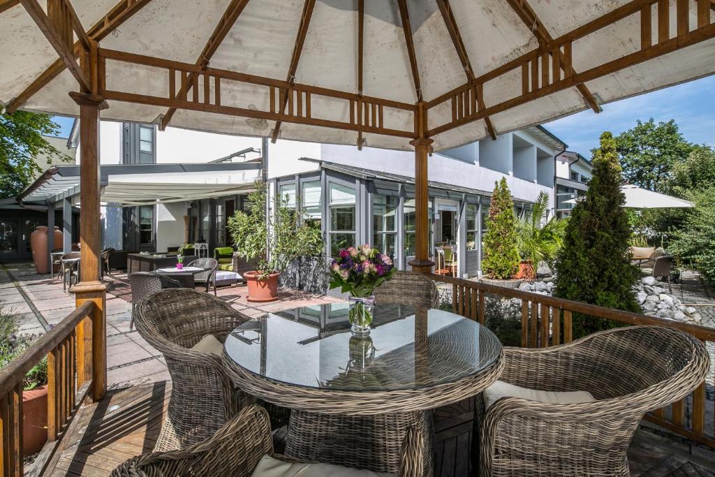 Zahrada ubytování Hotel am Krone Park