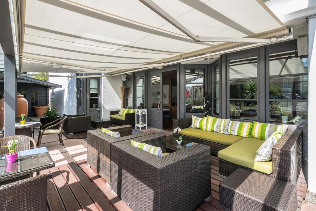 Posezení v ubytování Hotel am Krone Park