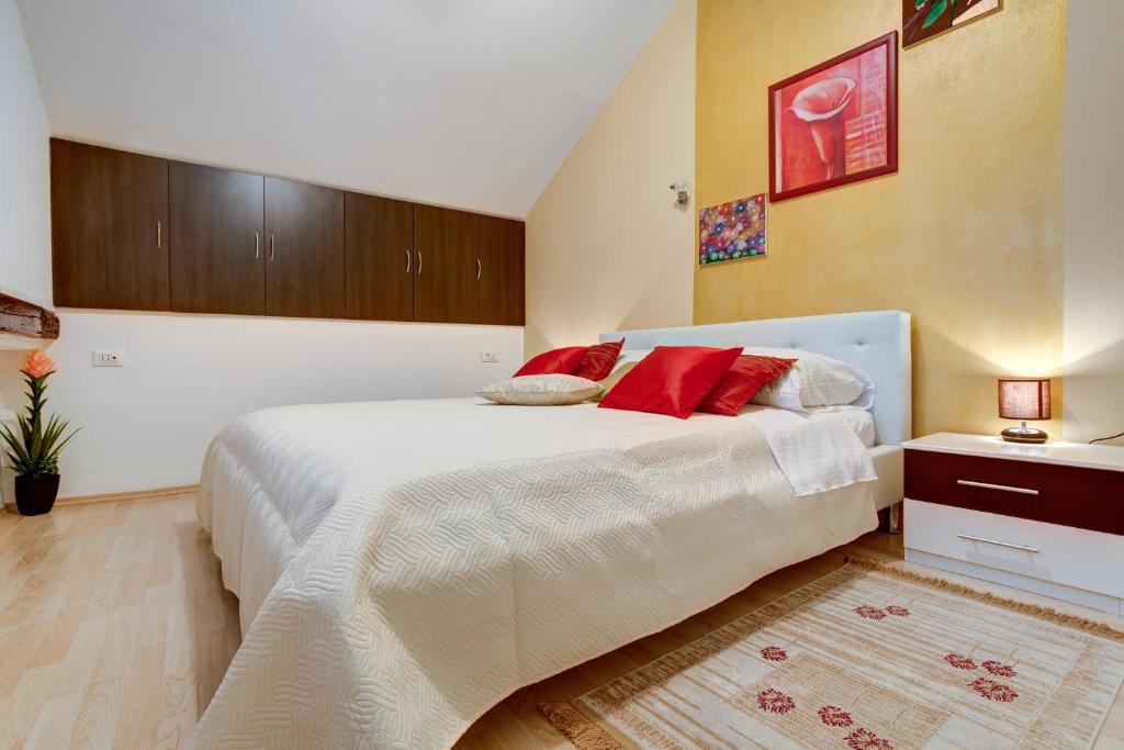 Posteľ alebo postele v izbe v ubytovaní Apartment Welcome