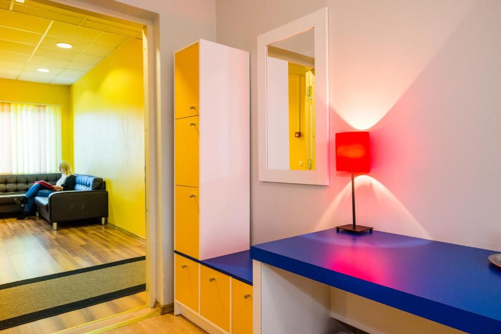 Posezení v ubytování Tamme staadioni hostel