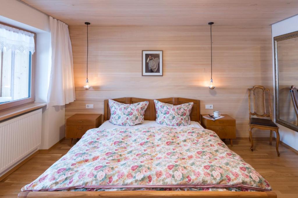 Postel nebo postele na pokoji v ubytování Appartements Christine