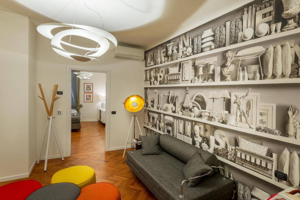 Posezení v ubytování Moscova Luxury B&B