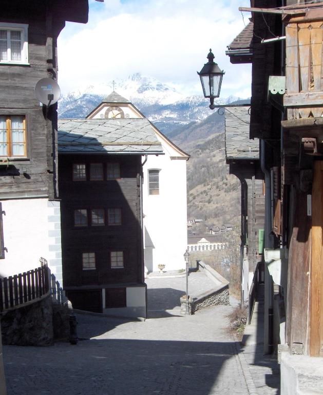 Nespecifikovaný výhled na hory nebo výhled na hory při pohledu z bed and breakfast