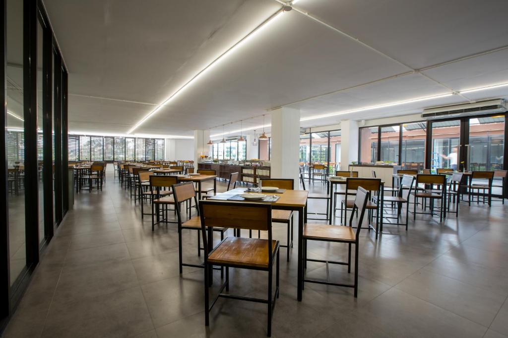 Restaurace v ubytování iChapter Suvarnabhumi