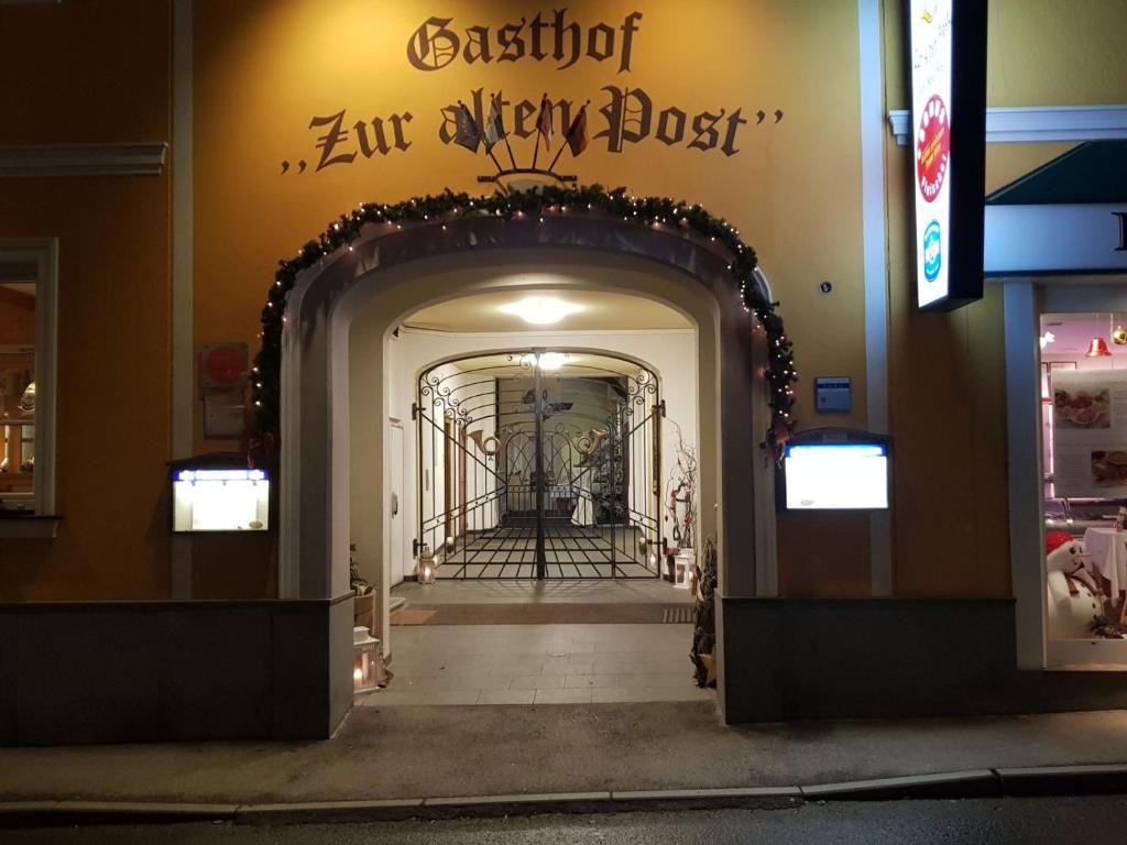 Exteriér nebo vchod ubytování Hotel-Gasthof-Fleischerei - Zur alten Post