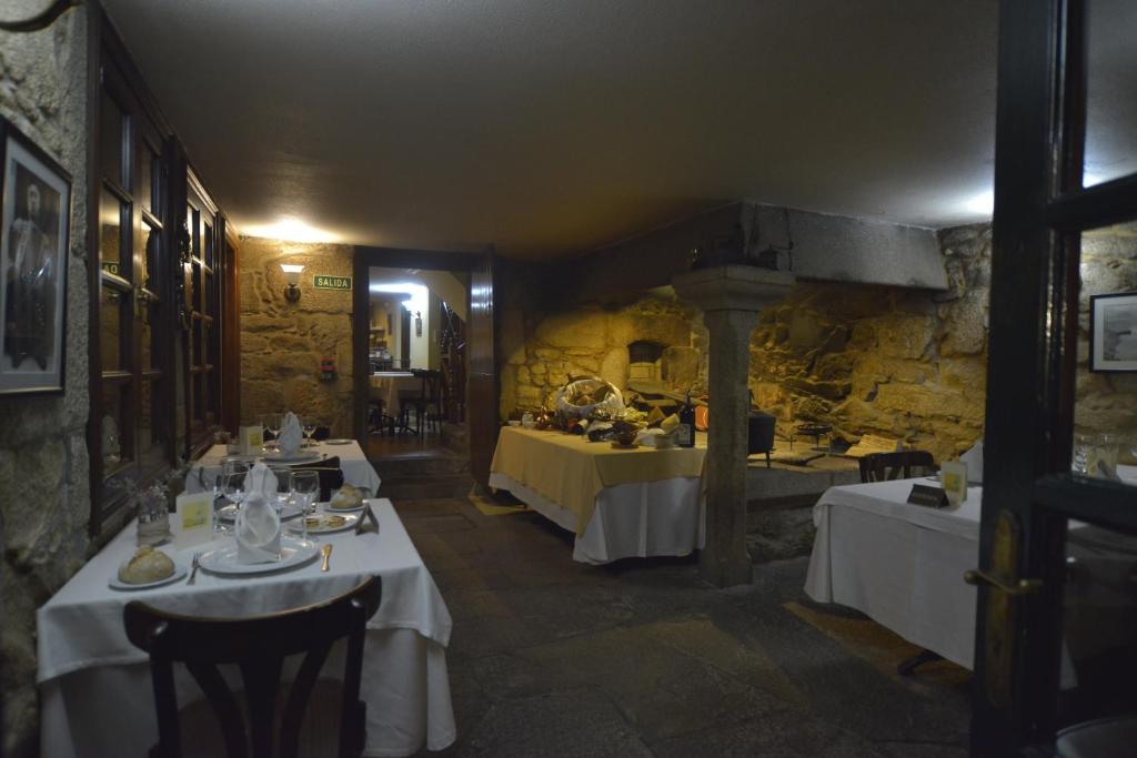Restaurace v ubytování Hotel Gastronómico Casa Rosalia