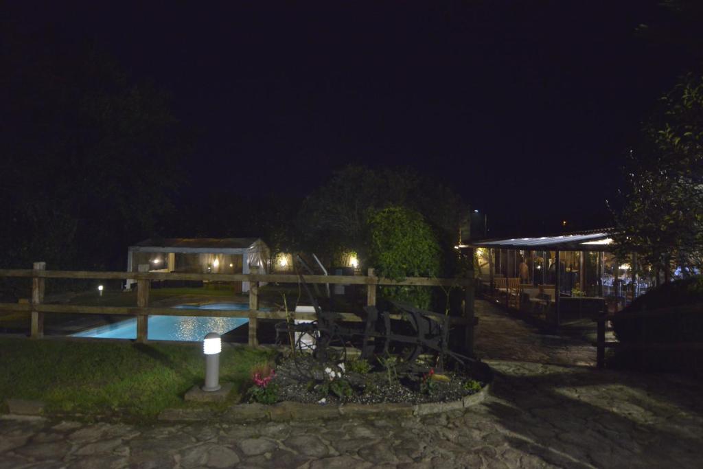 Bazén v ubytování Hotel Gastronómico Casa Rosalia nebo v jeho okolí