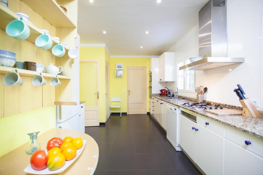 Kuchyň nebo kuchyňský kout v ubytování Villa Romana Bonaire