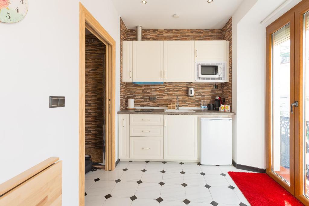 Una cocina o zona de cocina en Salamandra Plaza