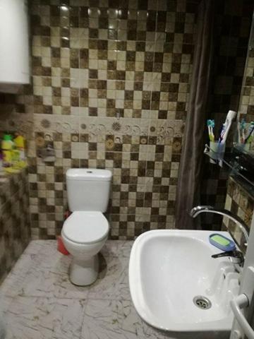 Koupelna v ubytování Guesthouse "MEGI"