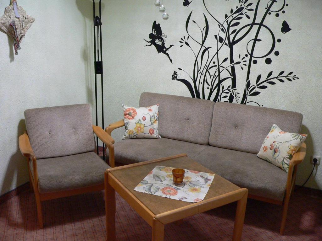 Posezení v ubytování Hotel zum Friedl