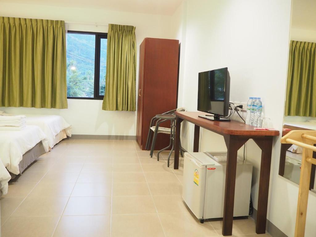TV a/nebo společenská místnost v ubytování Wandee Bed & Breakfast