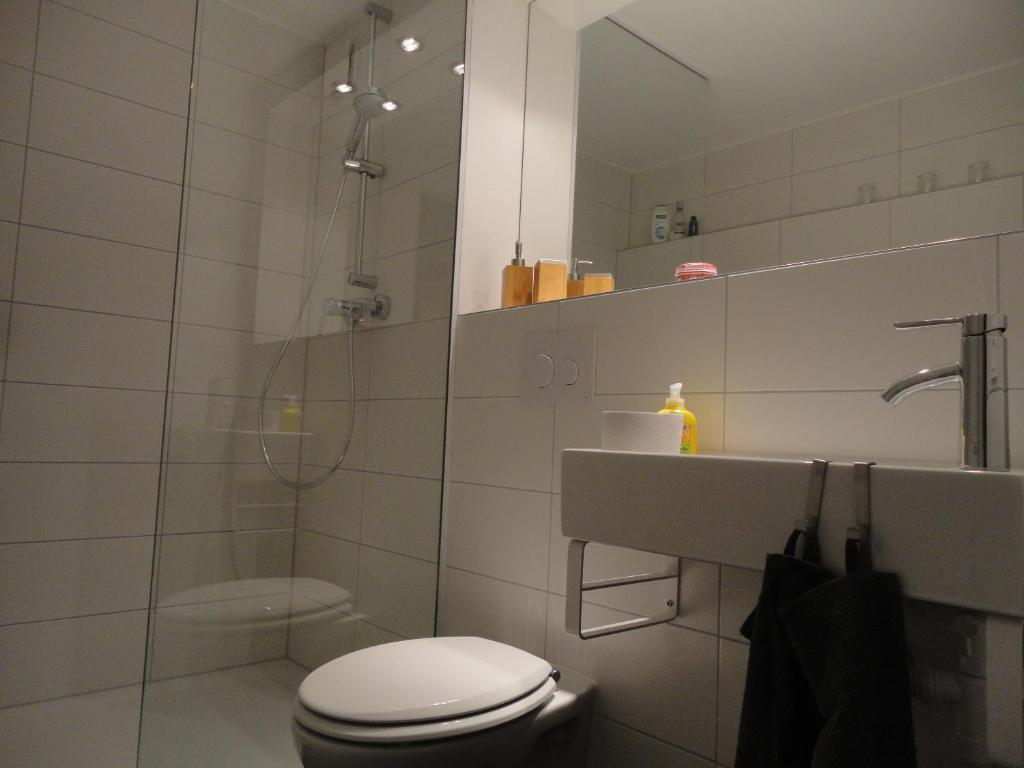 Koupelna v ubytování Schönerferienwohnen in Bamberg