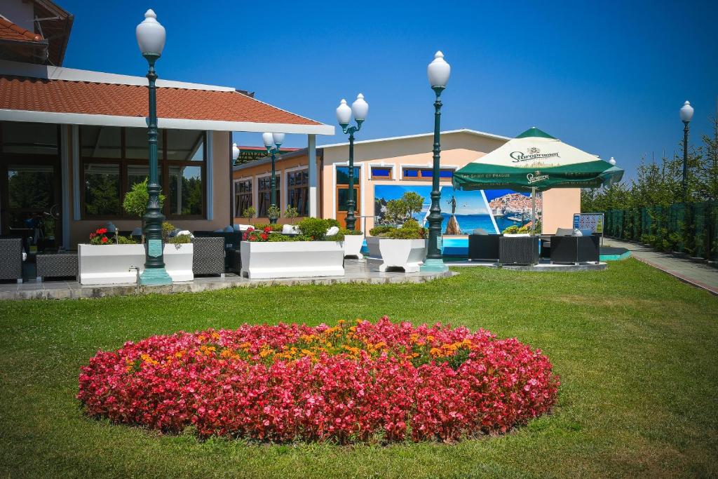 Ogród w obiekcie Hotel Kralj