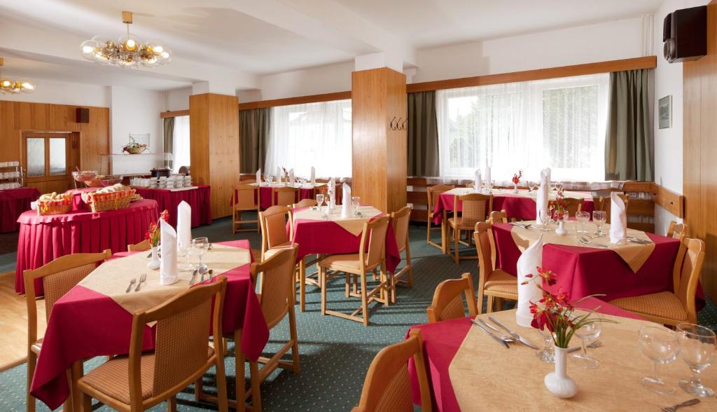 Restaurace v ubytování Penzion Hubert Františkovy Lázně