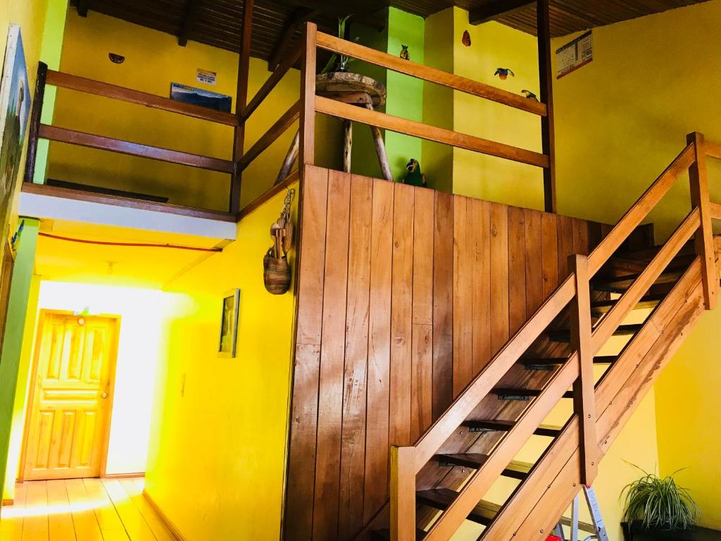 Palanda nebo palandy na pokoji v ubytování Hostal Princesa Maria