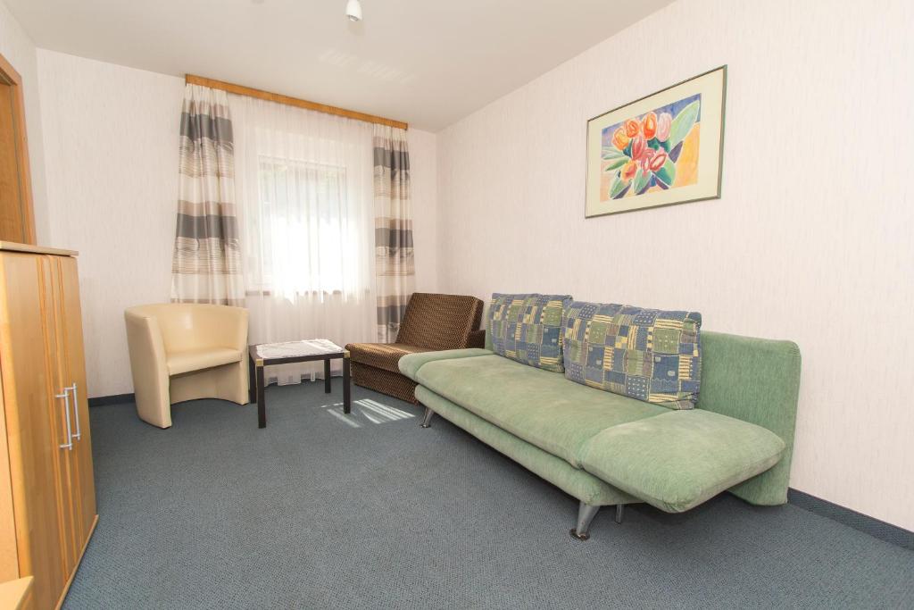 Posezení v ubytování Gästehaus Wulz-Lesjak
