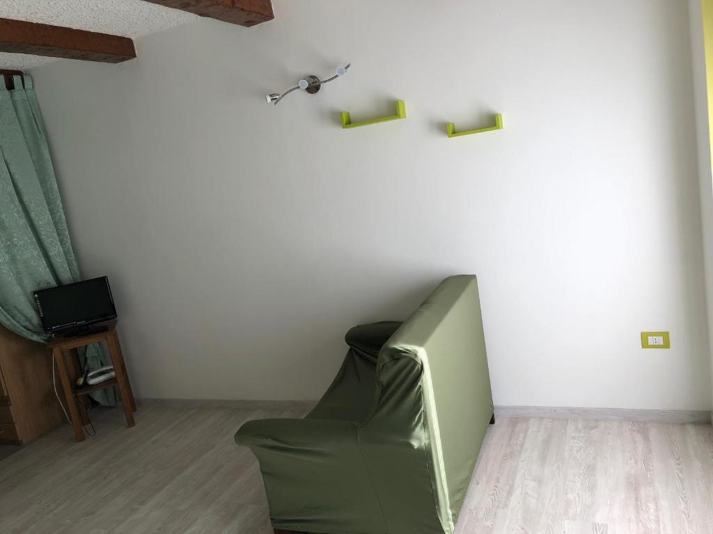 Posezení v ubytování Albergo La Perla