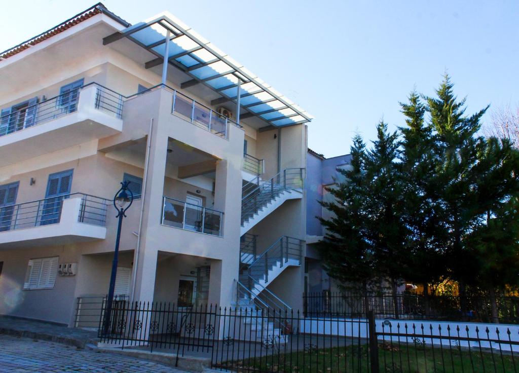 Budova, kde se apartmán nachází