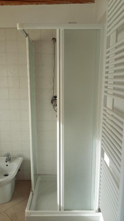 Koupelna v ubytování Casa delle Camelie