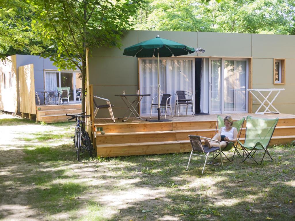 Zahrada ubytování Huttopia de Wattwiller