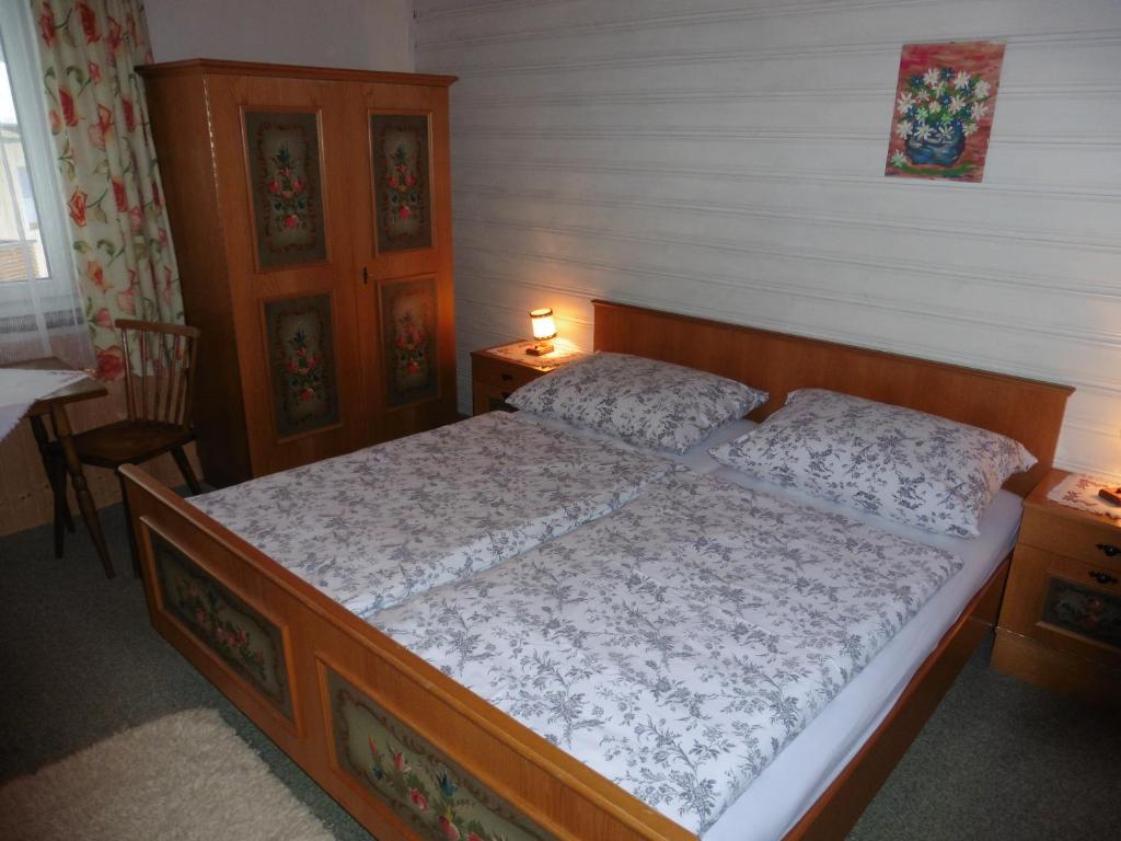 Postel nebo postele na pokoji v ubytování Hilde