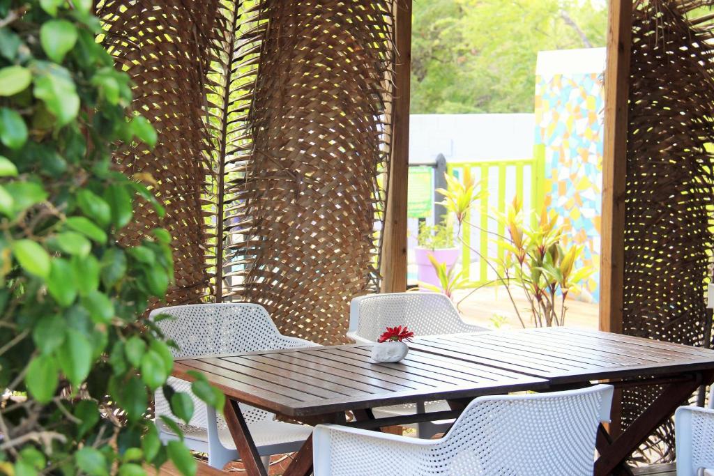 Jardin de l'établissement Le Vacoa