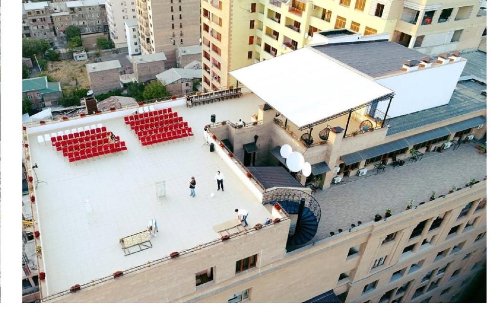 Budova, kde se hotel nachází