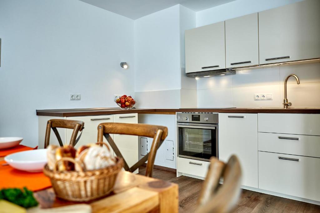 Kuchyňa alebo kuchynka v ubytovaní Emily's Ferienwohnung