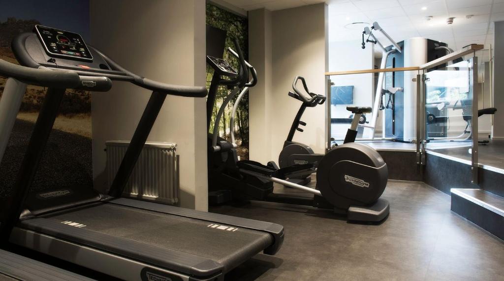 Fitness centrum a/nebo fitness zařízení v ubytování Comfort Hotel Panorama
