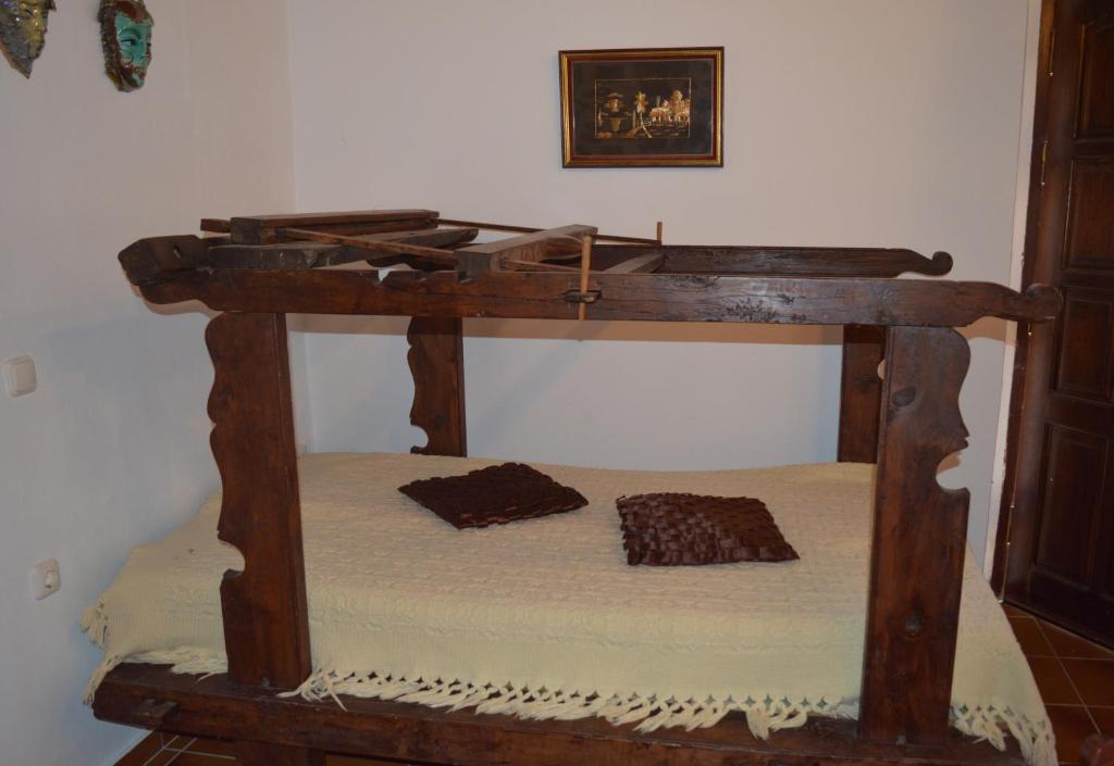 Postel nebo postele na pokoji v ubytování Epavlis Iosif