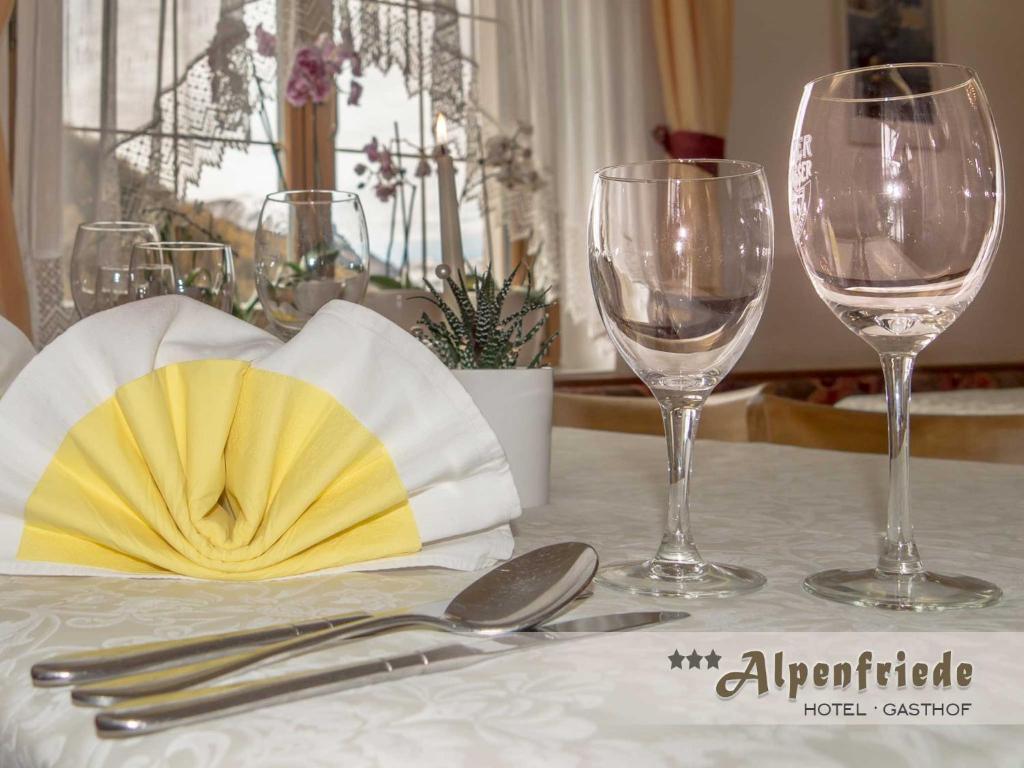Nápoje v ubytování Hotel Alpenfriede