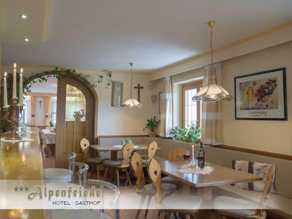 Posezení v ubytování Hotel Alpenfriede