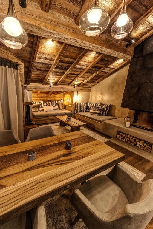Posezení v ubytování BelArosa Suiten & Wellness