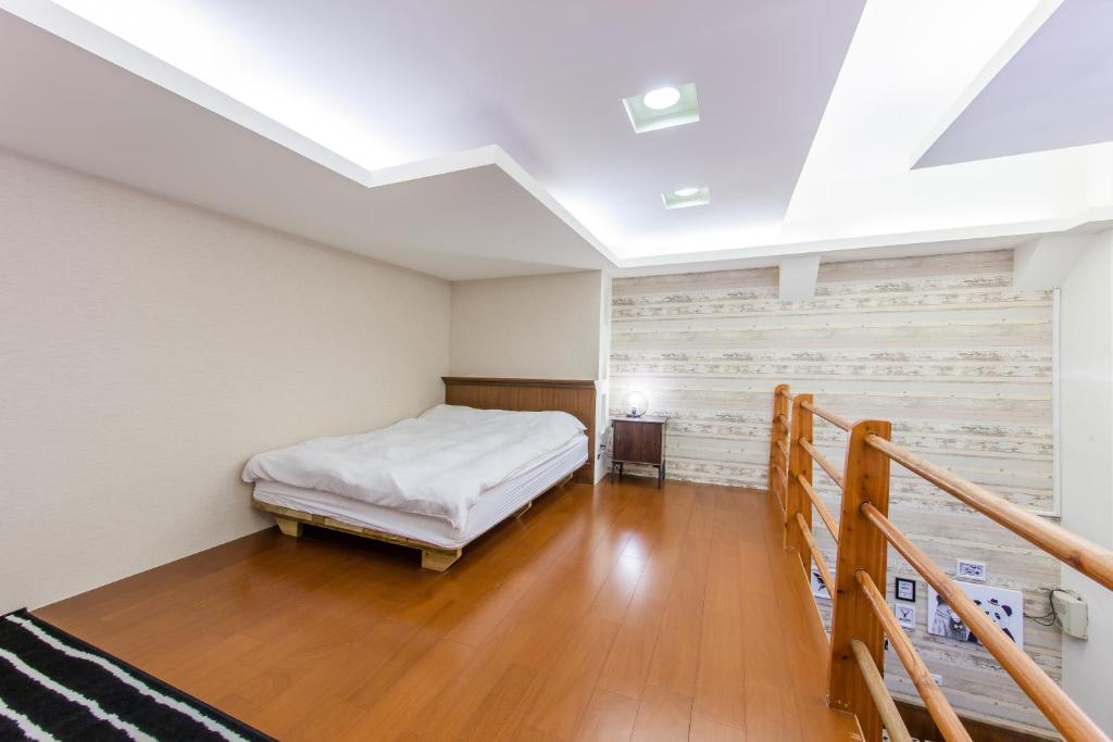 Postel nebo postele na pokoji v ubytování Chinhsi Homestay
