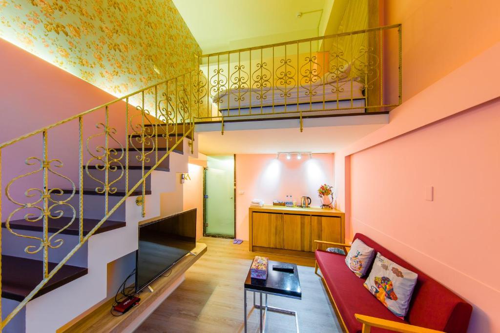 Posezení v ubytování Chinhsi Homestay