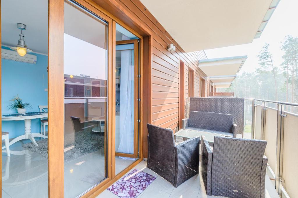 APARTAMENTY MIERZEJA - BALTIC PARK STEGNA, 33m2-57m2, 500 m od plaży, Bezpłatny Meleks - 14