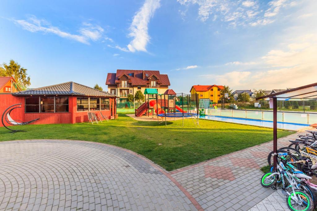 Bazén v ubytovaní Hotel SPA Activia alebo v jeho blízkosti