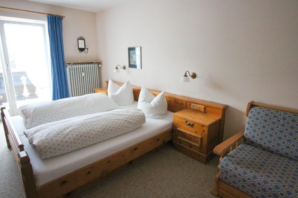 Postel nebo postele na pokoji v ubytování Apartments- und Ferienhaus Anton