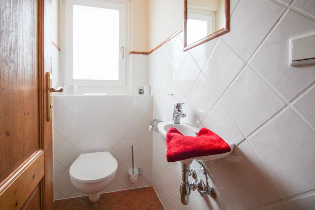 Koupelna v ubytování Apartments- und Ferienhaus Anton