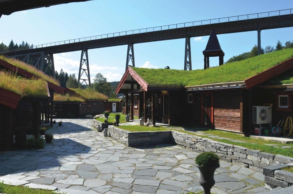 Zahrada ubytování Namsentunet