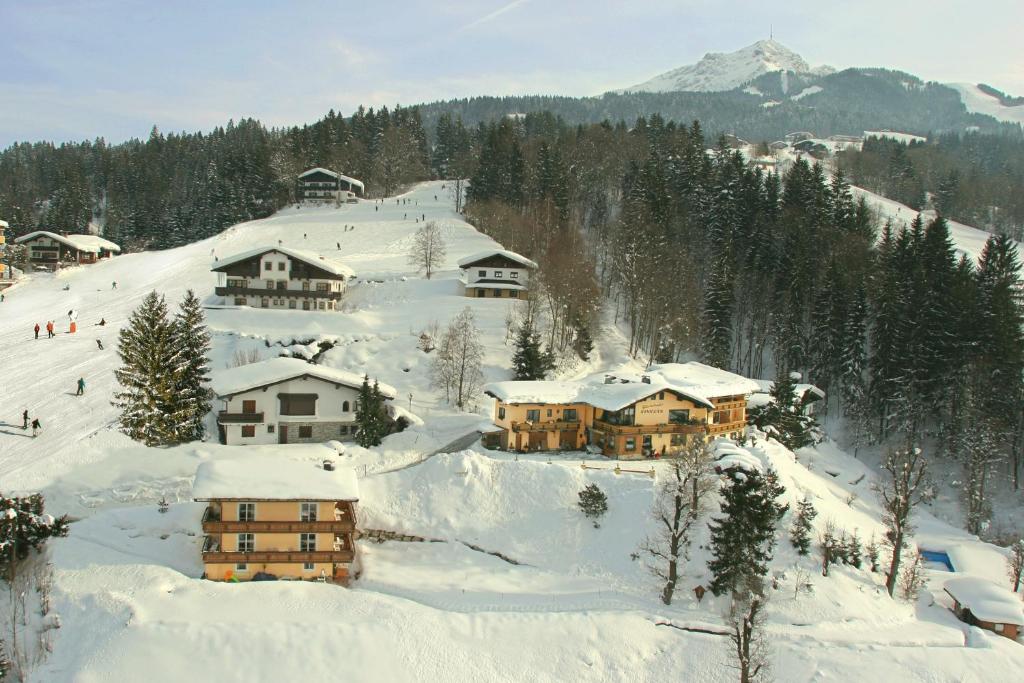 Appartements Kaiserblick v zimě