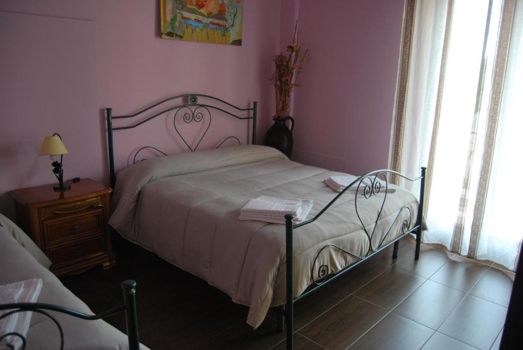 Postel nebo postele na pokoji v ubytování B&B Monte Vulture