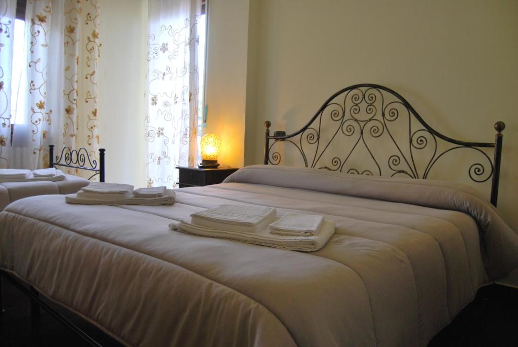 Postel nebo postele na pokoji v ubytování B&B Monte Vulture