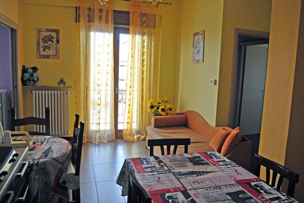 Posezení v ubytování B&B Monte Vulture