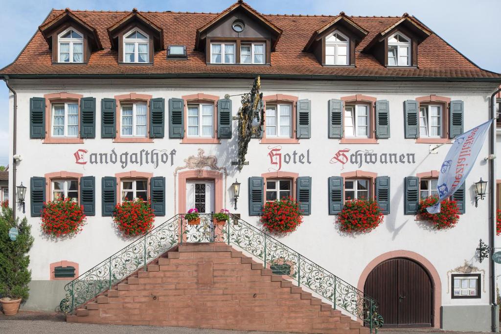 Budova, kde se aparthotel nachází