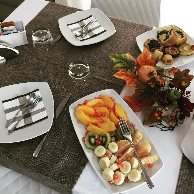 Jedlo v ubytovaní bed & breakfast alebo blízkom okolí