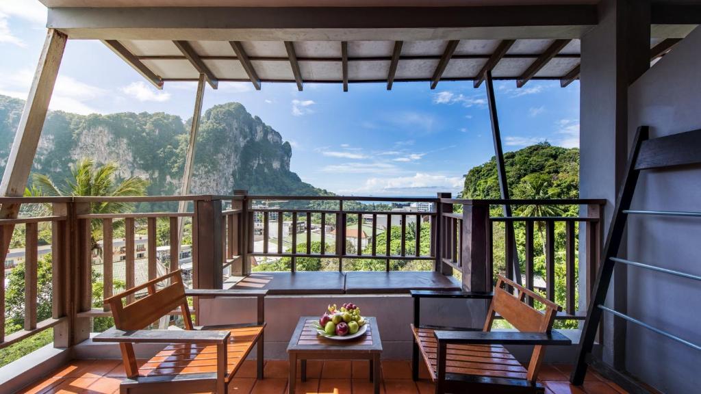Balkón nebo terasa v ubytování Krabi Chada Resort - SHA Plus