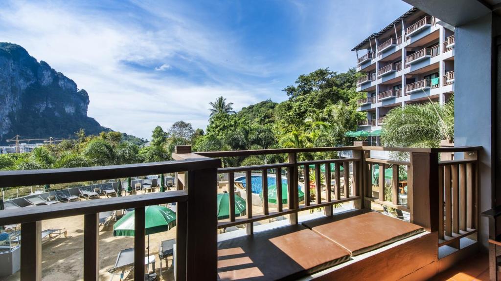 Balkón nebo terasa v ubytování Krabi Chada Resort - SHA Plus