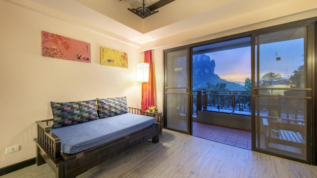 Postel nebo postele na pokoji v ubytování Krabi Chada Resort - SHA Plus
